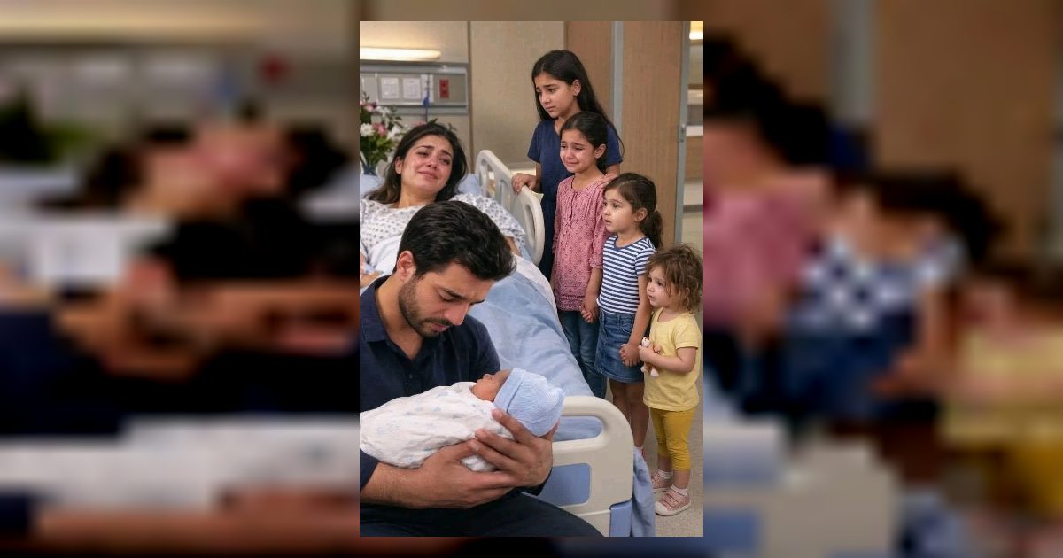 بعد ما خلفت أربع بنات أخيرًا جه الولد