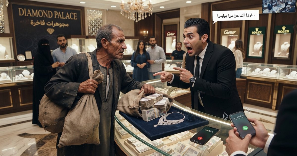دخل أفخم معرض مجوهرات