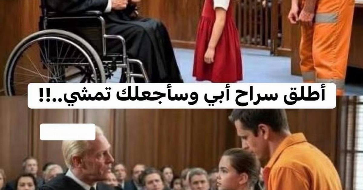 طفله وقفت أمام القاضي