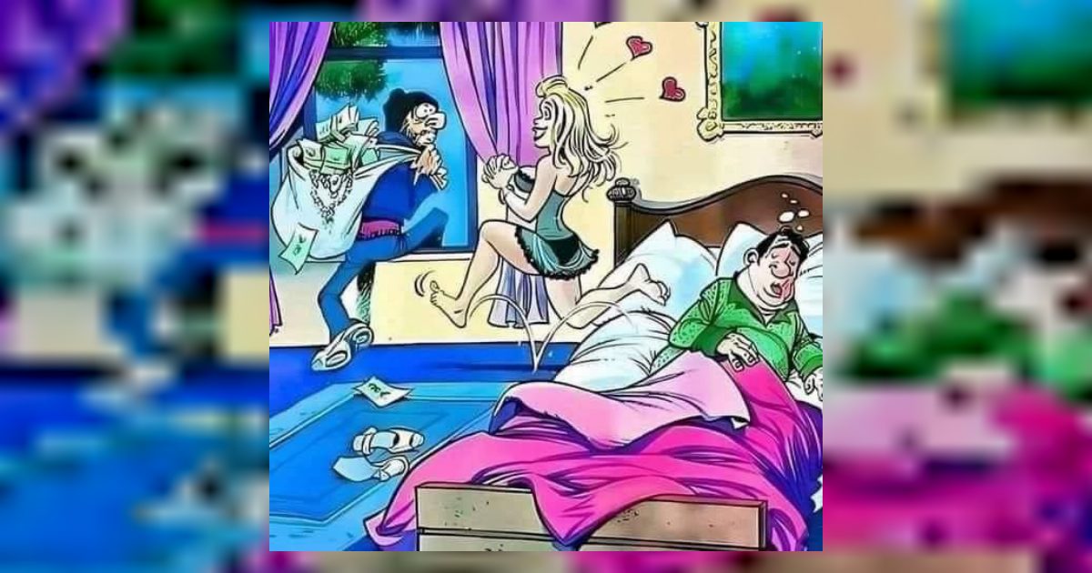 كيف يتخلص اللص من السيدة وهو يحمل المال🤔