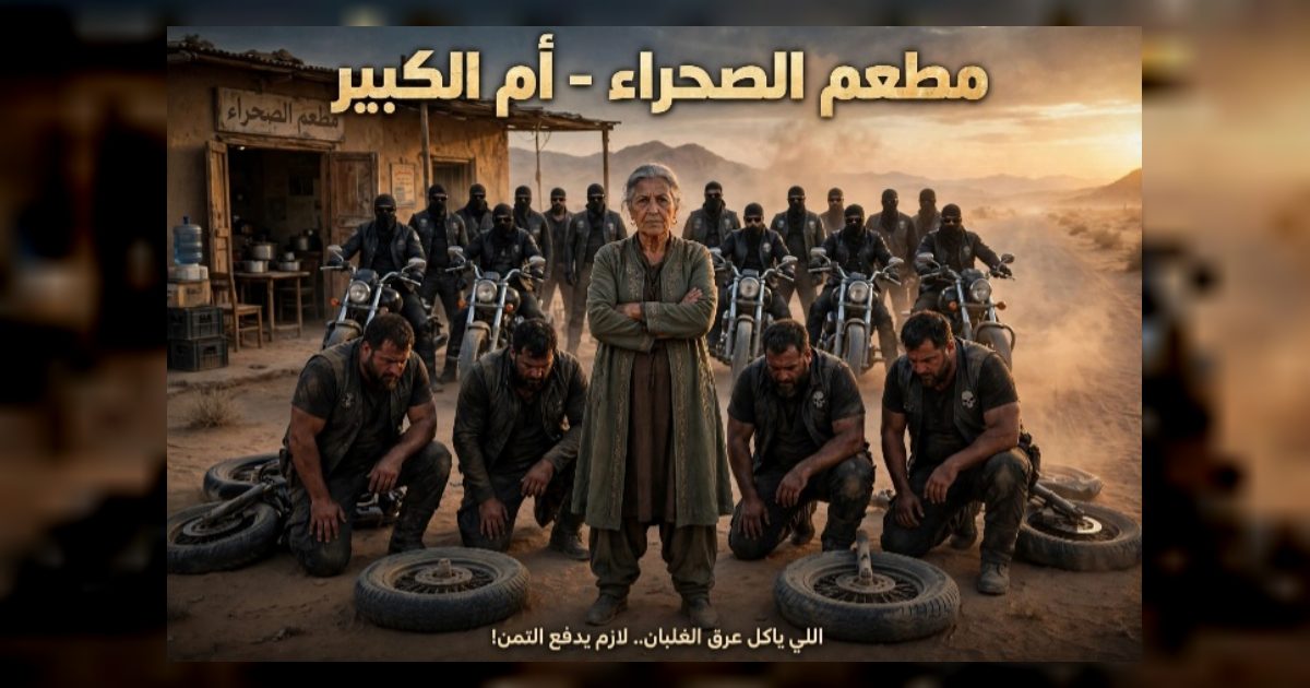 مطعم الصحراء. أم الكبير