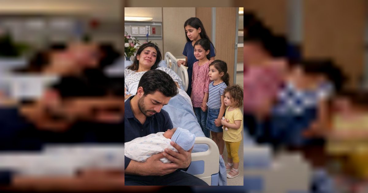 اربع بنات وولد