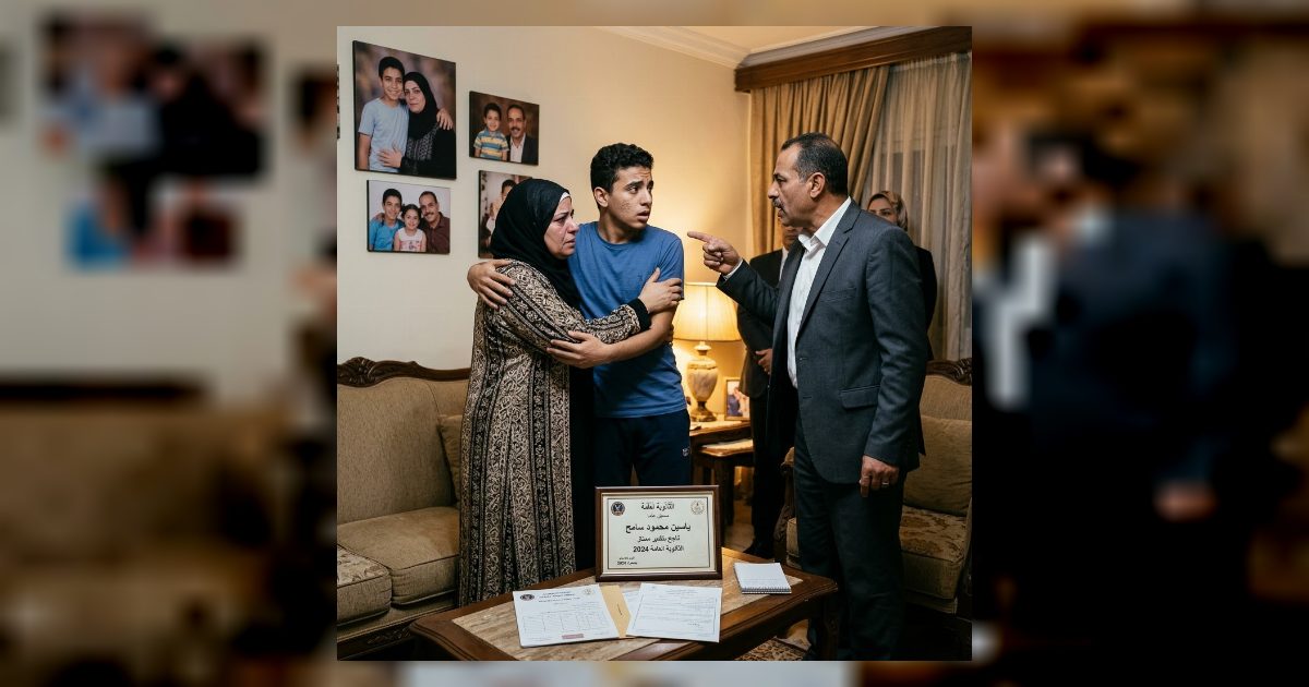 ابني اللي ربيته عمره ما سأل عن أهله الحقيقيين، لكن يوم ما نجح