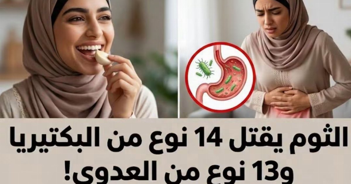 الثوم المضاد الحيوي الطبيعي الذي يساعد في مكا.فحه العد.وي