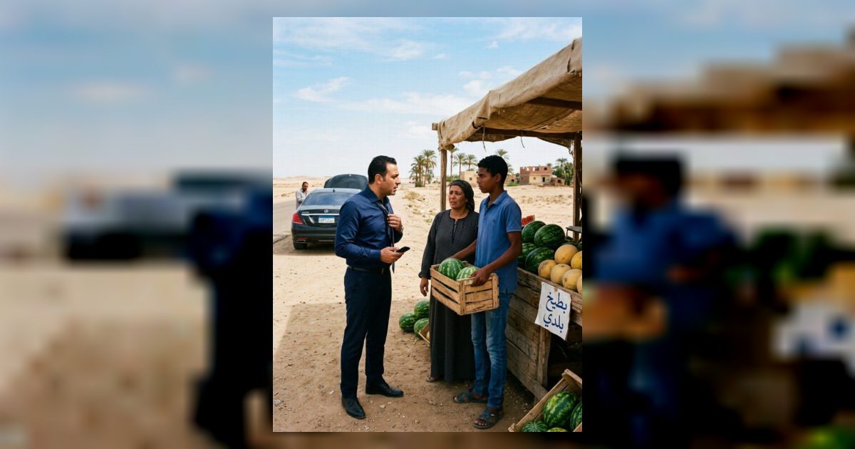 عربيتى عطلت فى طريق مقطوع فى الصعيد