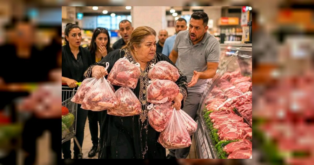 كل يوم ست كبيره في العمر تدخل محل الجزارة