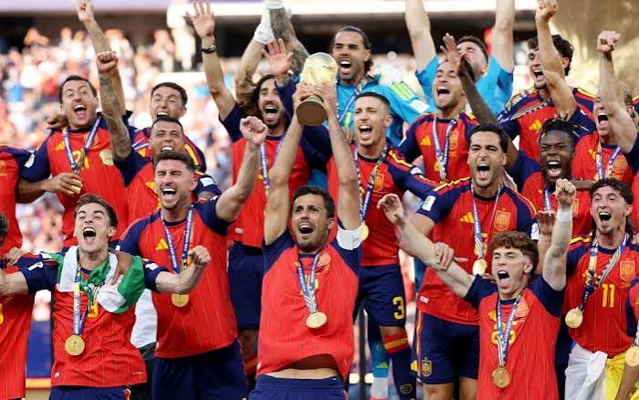 فوز اسبانيا بكأس العالم